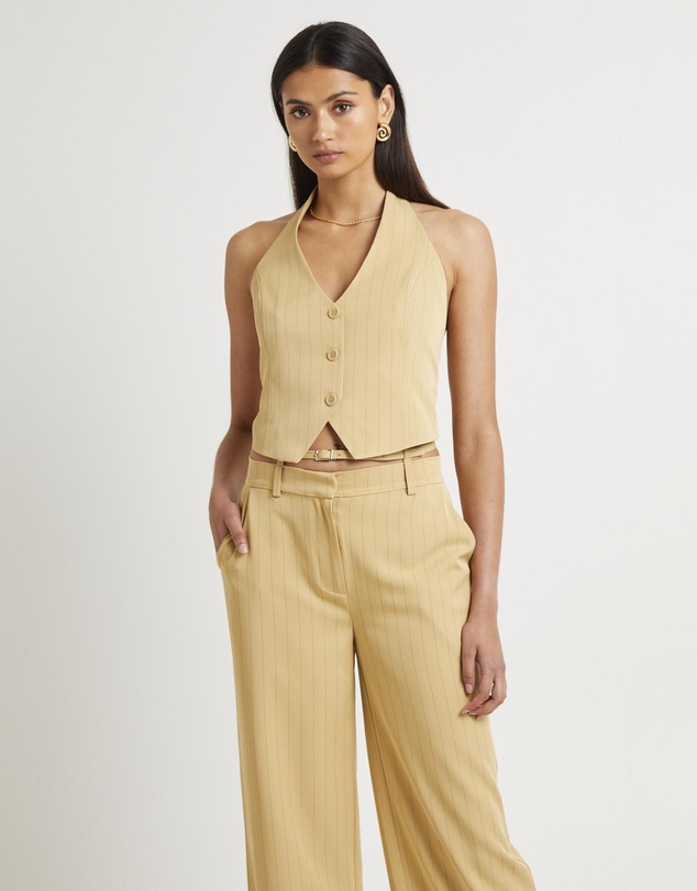 Alice In The Eve - Vera Halter Tailored Vest