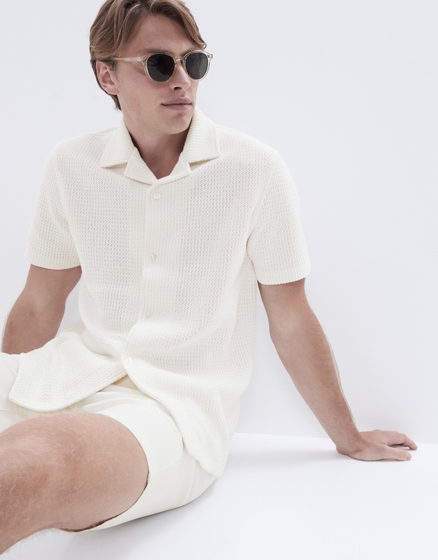 UNISON - Open Weave Regular Fit Shirt