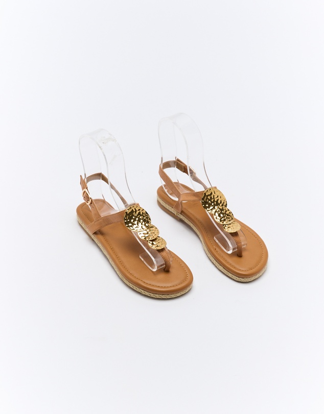 Walnut Melbourne - Ada Leather Sandal