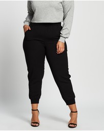 Love Your Wardrobe - Bree Relaxed Rib Cuff Pants