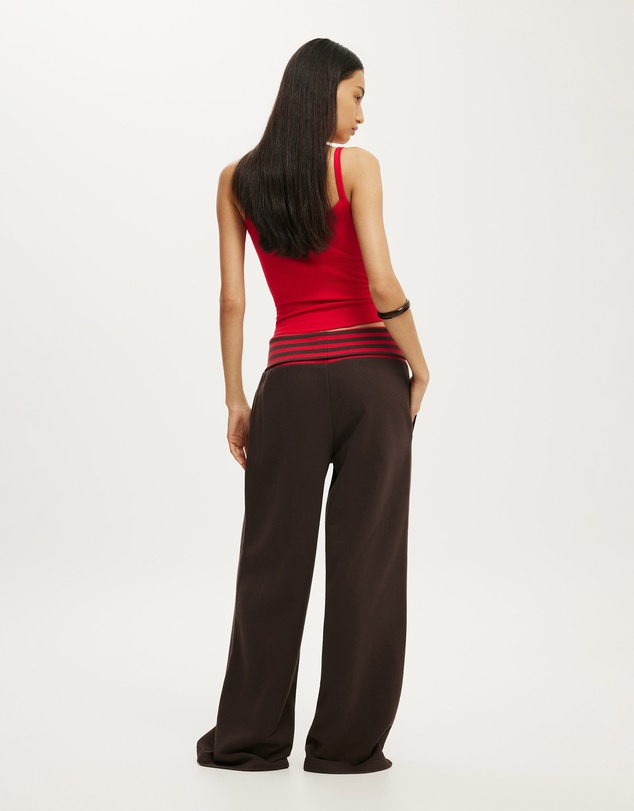 Cotton On - Fold Over Waistband Sweatpant
