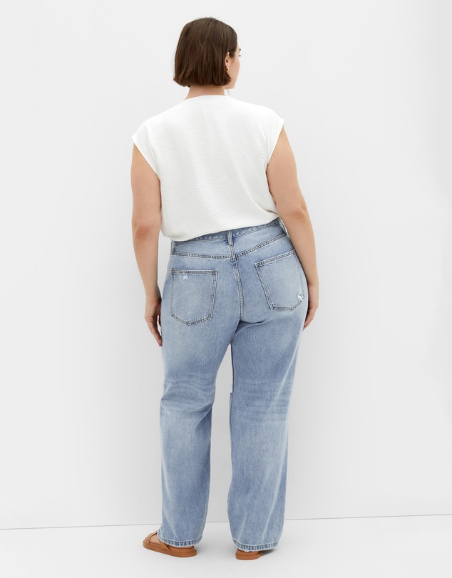 City Chic - Harley Fit Rochelle Straight Leg Jean