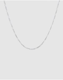 Kuzzoi - ICONIC EXCLUSIVE - Necklace Figaro Basic Trend in 925 Sterling Silver