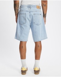 Thrills - Mid Slacker Relaxed Long Denim Shorts