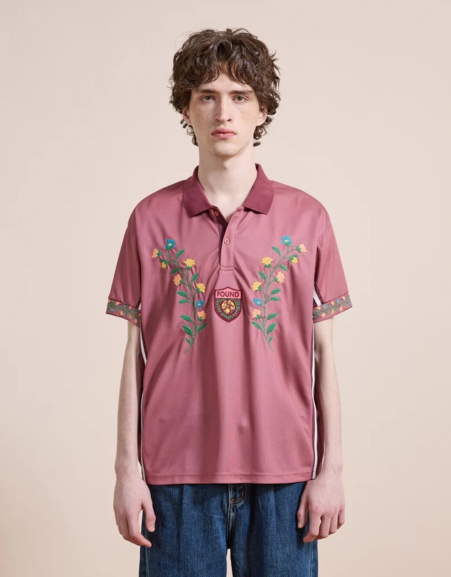 Found - Floral Polo Jersey