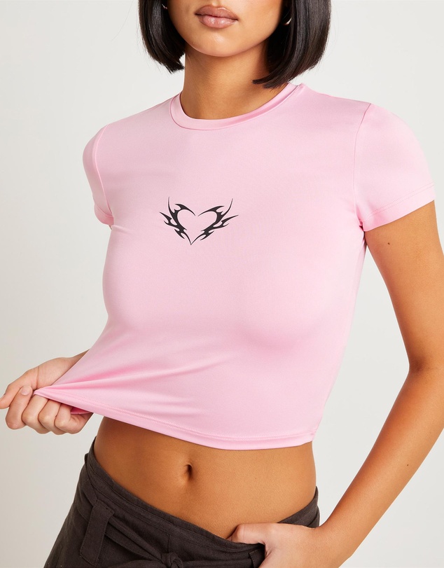 Neon Hart - Tribal Heart Slinky T-Shirt