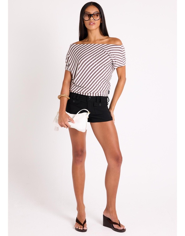 Insight - Candice Striped Slouch Top