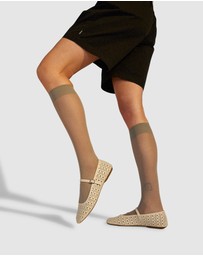 Rollie - Ballet Mary Jane Laser Flat