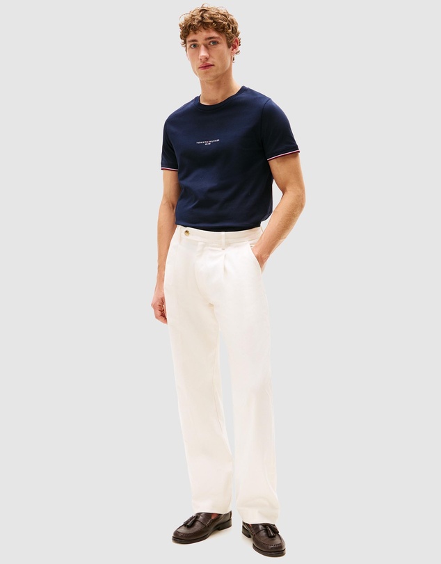 Tommy Hilfiger - Tommy Logo Tipped Tee