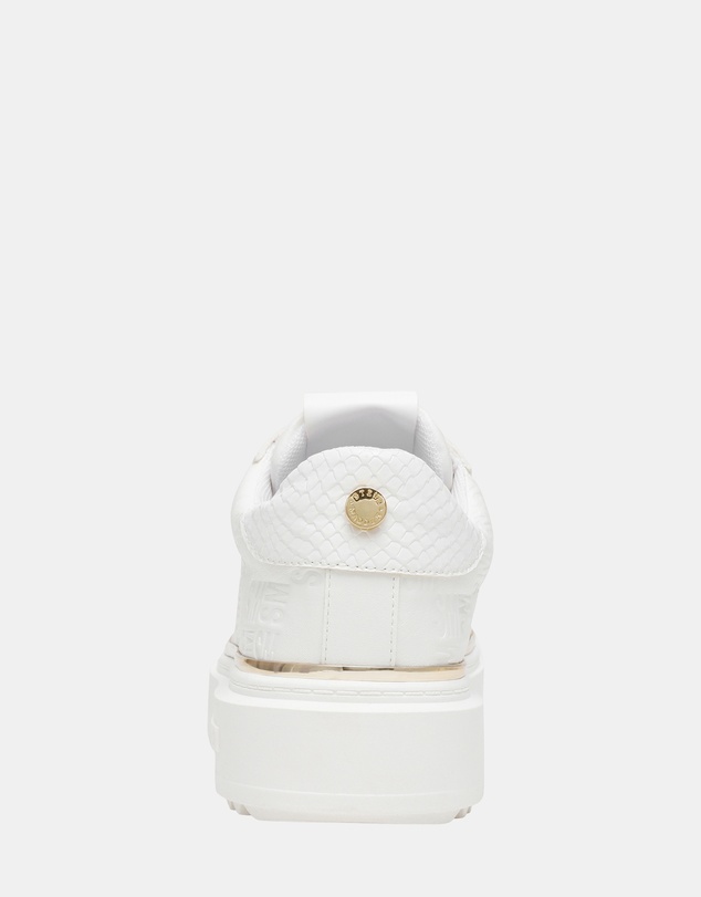 Steve Madden - On-Stage White/Gold Sneakers