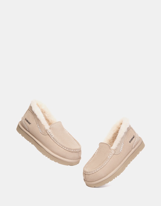 EVERAU - EverAU Ugg Sooka Cow Suede Upper House Shoes