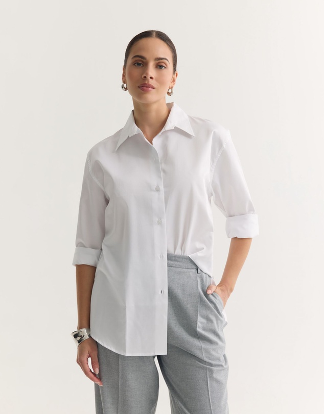 Oxford - Hailey Oversize Cotton Shirt