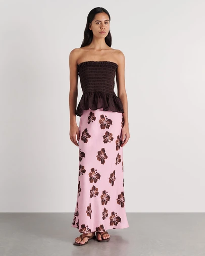 Jag - Bobbi Bias Midi Skirt