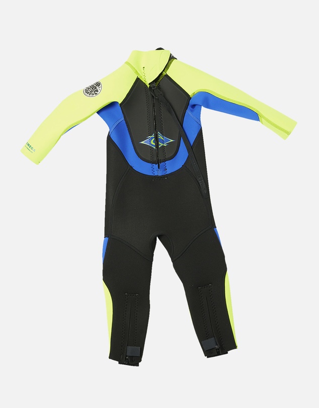 Rip Curl - Groms Omega 3/2mm Full Length Back Zip Wetsuit Steamer