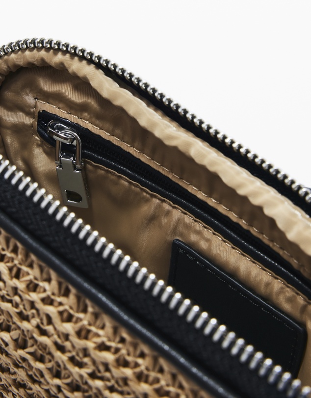 Desigual - S logo raffia wallet