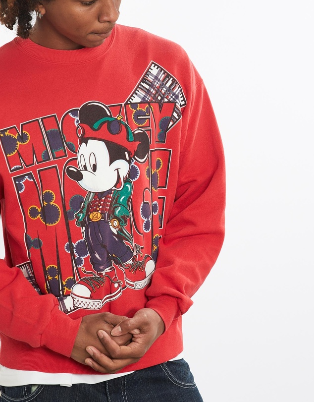 Vintage by The Real Deal - Pre Loved - Vintage 90s Disney Mickey Mouse Sweatshirt