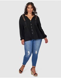 The Poetic Gypsy - Bridget Crochet Blouse