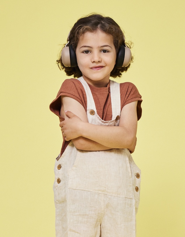 Kreafunk - Kreafunk Kids Buzz Junior Bluetooth Headphones - Ivory Sand
