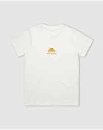 Banabae - Rad Mama Classic Organic Cotton Longline Tee - Natural
