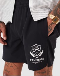 Zanerobe - Crest Balmoral Beach Short Black