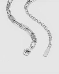 Emporio Armani - Emporio Armani Silver-Tone Necklace