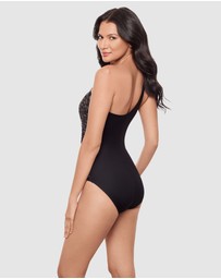 Miraclesuit Swimwear  - Sparkle Plenty Jena One Shoulder Tummy Control Swimsuit
