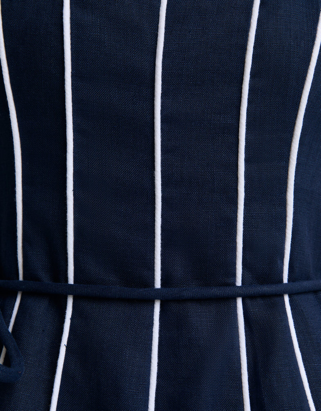 Sportscraft - Ivy Linen Piping Dress