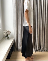 SILK MAGNOLIA - 100% Silk T-shirt