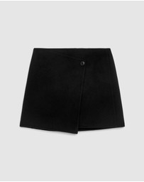 ARKET - Doublé Wool-Blend Skirt