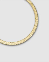 Rosefield - Snake Gold Tone Bracelet
