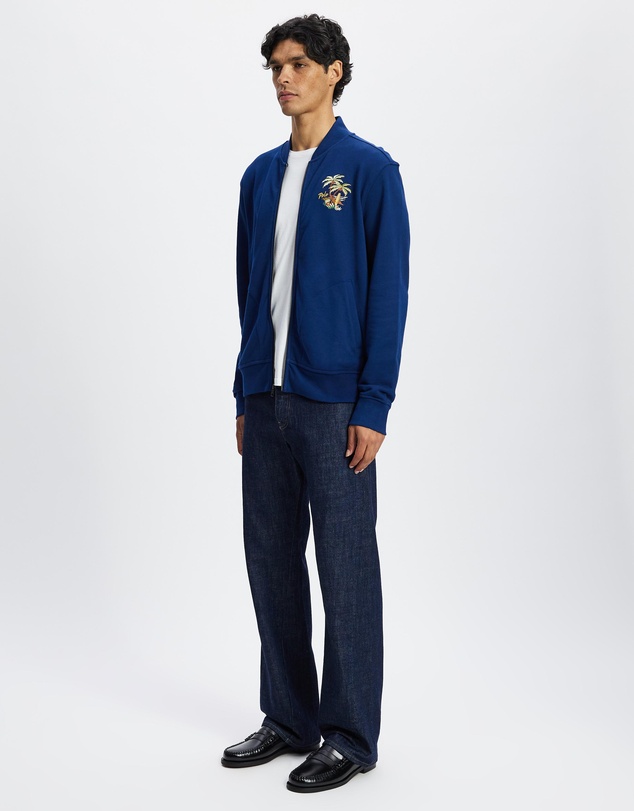 Polo Ralph Lauren - Embroidered Loopback Fleece Jacket - ICONIC EXCLUSIVE