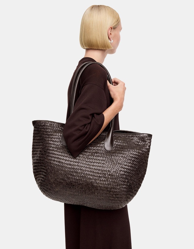 ARKET - Woven Leather Tote
