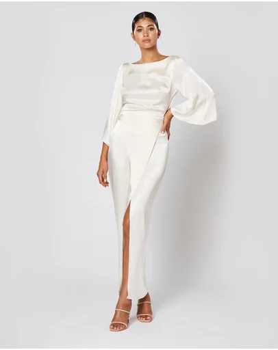 Winona - Cinta Dress Pearl