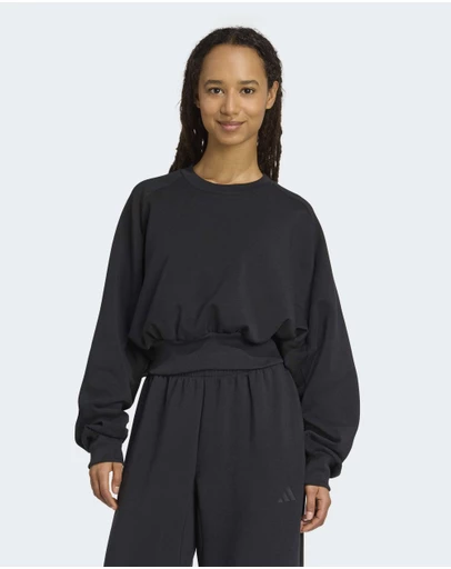 adidas Sportswear - Soft Lux Loose Sweatshirt Womens