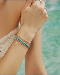 Ania Haie - Ania Haie Silver Disc Station Bracelet