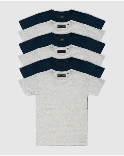 Xander - 6-Pack Blanc Tee