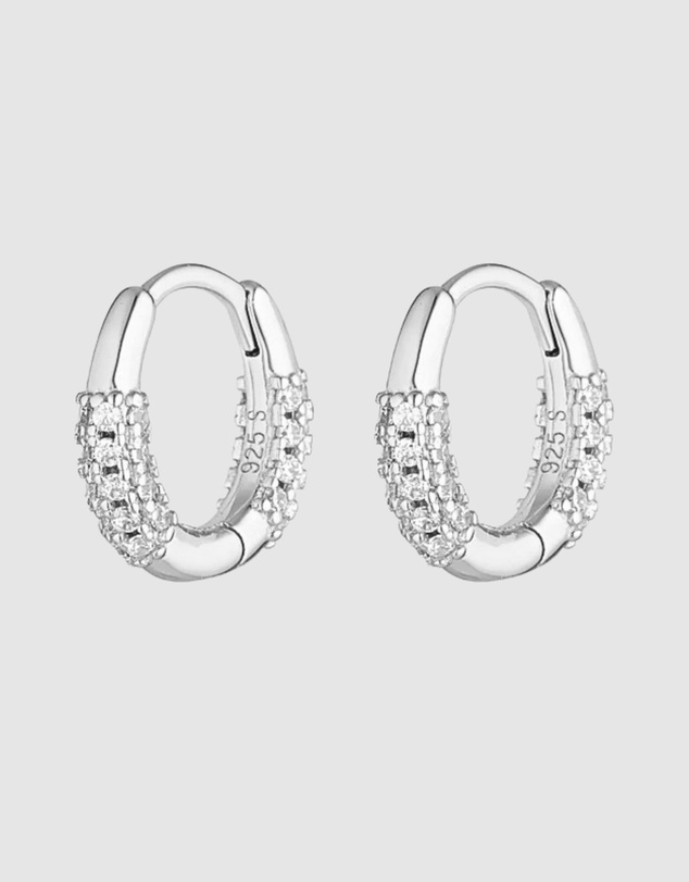HOUSE OF SLANI - Mon Crystal Hoops