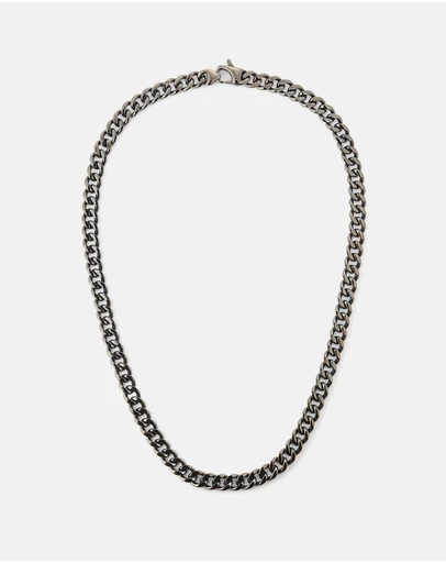 Daniel Wellington - Ellipse Cuban Chain Necklace Graphite
