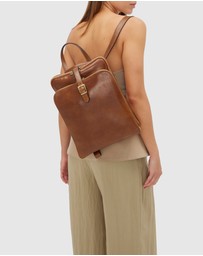 Florence - The Emma Tan 3-in-1 Convertible Backpack