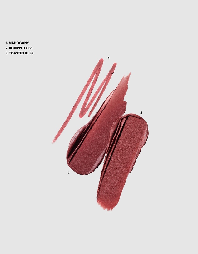 MAC - Powdered Snow Powder Kiss Lip Kit: Brown