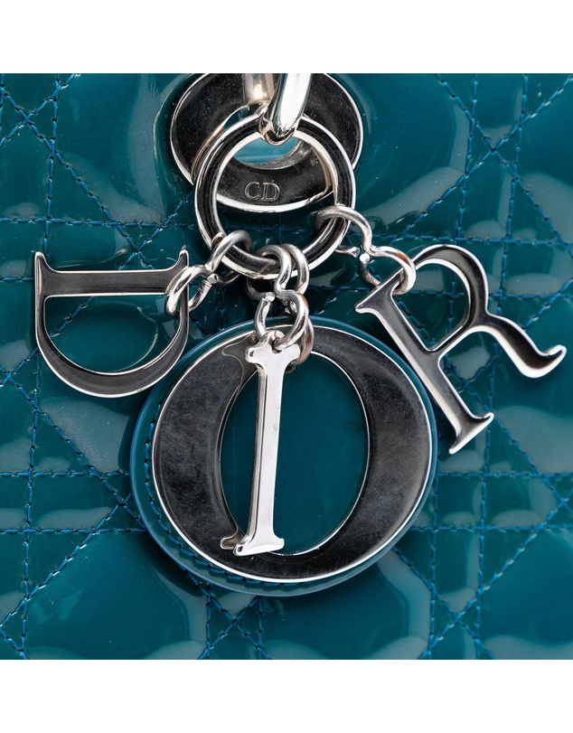 Pre-Loved by Azura Reborn - Pre-Loved Large Patent Cannage Lady Dior