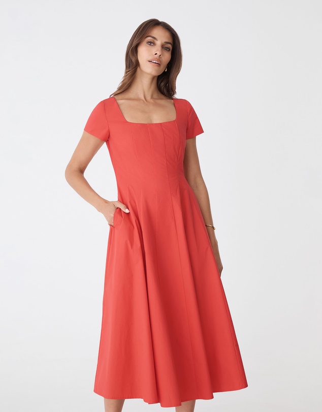 Forcast - Brielle Cotton Sundress