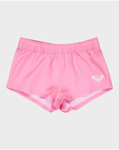Roxy - Girls 2 to 7 Solid Boardshorts