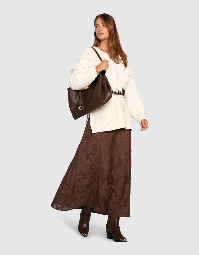 Belle & Bloom - Play It Cool Coupe Maxi Skirt
