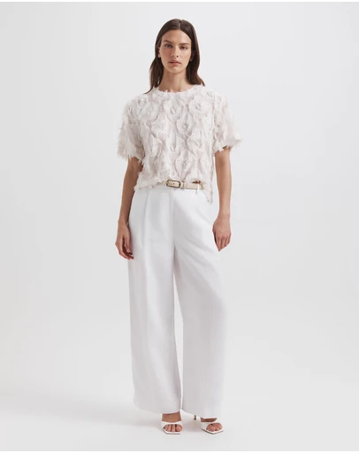 SABA - Lila Linen Tailored Pant