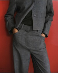 M.N.G - Straight Mid-Rise Trousers