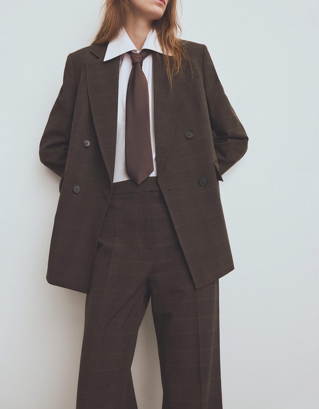 M.N.G - Check Suit Trousers