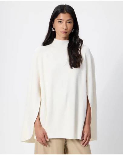 & Other Stories - Knitted Cape Jumper