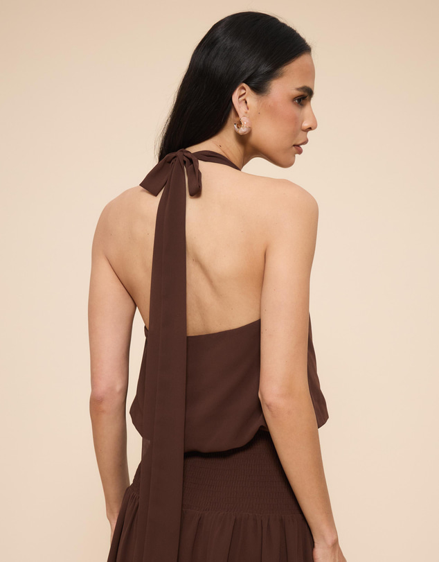 CHANCERY - Briar Halter Maxi Dress