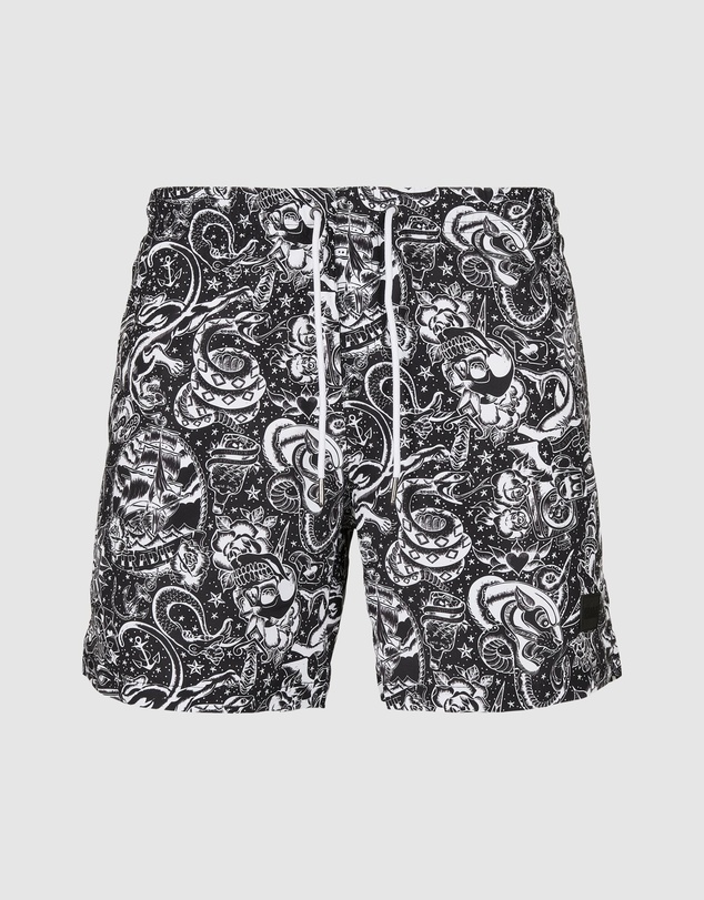 Urban Classics - Pattern Swim Shorts